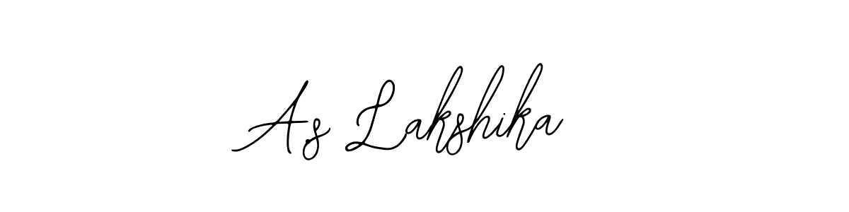 It looks lik you need a new signature style for name A.s Lakshika. Design unique handwritten (Bearetta-2O07w) signature with our free signature maker in just a few clicks. A.s Lakshika signature style 12 images and pictures png