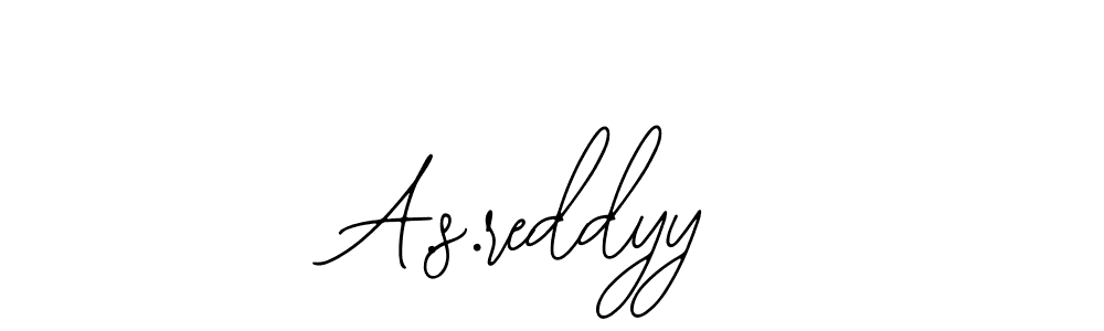 Design your own signature with our free online signature maker. With this signature software, you can create a handwritten (Bearetta-2O07w) signature for name A.s.reddyy. A.s.reddyy signature style 12 images and pictures png