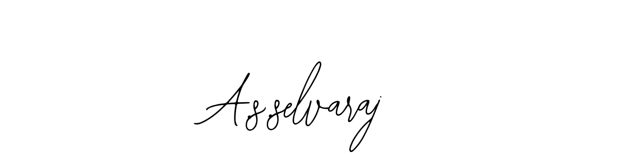 A.s.selvaraj stylish signature style. Best Handwritten Sign (Bearetta-2O07w) for my name. Handwritten Signature Collection Ideas for my name A.s.selvaraj. A.s.selvaraj signature style 12 images and pictures png