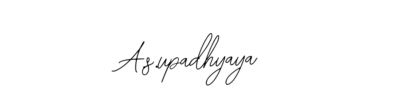 Also You can easily find your signature by using the search form. We will create A.s.upadhyaya name handwritten signature images for you free of cost using Bearetta-2O07w sign style. A.s.upadhyaya signature style 12 images and pictures png