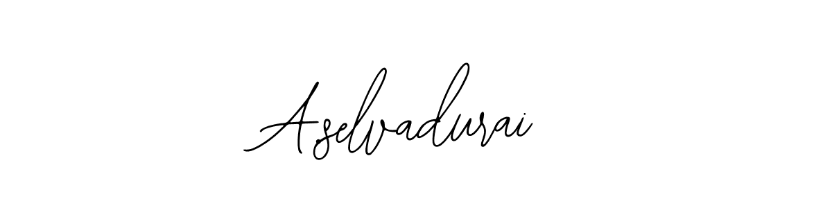 Also we have A.selvadurai name is the best signature style. Create professional handwritten signature collection using Bearetta-2O07w autograph style. A.selvadurai signature style 12 images and pictures png