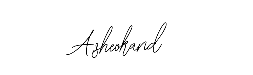 It looks lik you need a new signature style for name A.sheokand. Design unique handwritten (Bearetta-2O07w) signature with our free signature maker in just a few clicks. A.sheokand signature style 12 images and pictures png