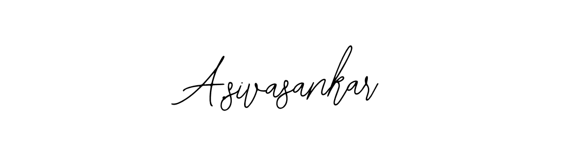 It looks lik you need a new signature style for name A.sivasankar. Design unique handwritten (Bearetta-2O07w) signature with our free signature maker in just a few clicks. A.sivasankar signature style 12 images and pictures png