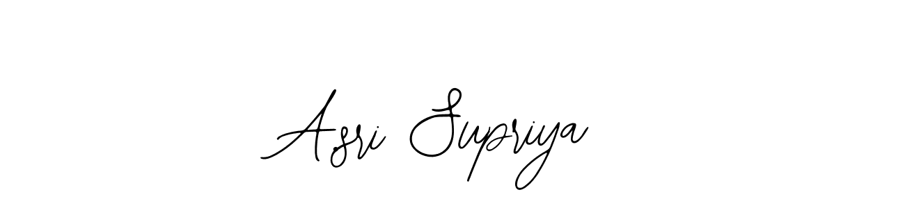The best way (Bearetta-2O07w) to make a short signature is to pick only two or three words in your name. The name A.sri Supriya include a total of six letters. For converting this name. A.sri Supriya signature style 12 images and pictures png