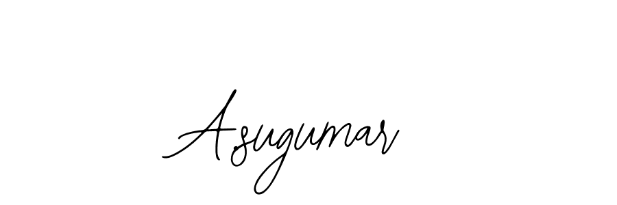 A.sugumar stylish signature style. Best Handwritten Sign (Bearetta-2O07w) for my name. Handwritten Signature Collection Ideas for my name A.sugumar. A.sugumar signature style 12 images and pictures png