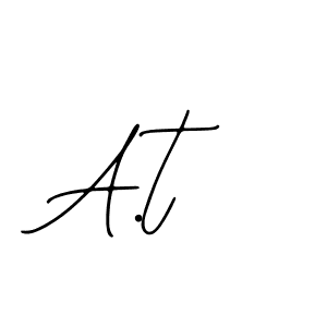 Here are the top 10 professional signature styles for the name A.t. These are the best autograph styles you can use for your name. A.t signature style 12 images and pictures png