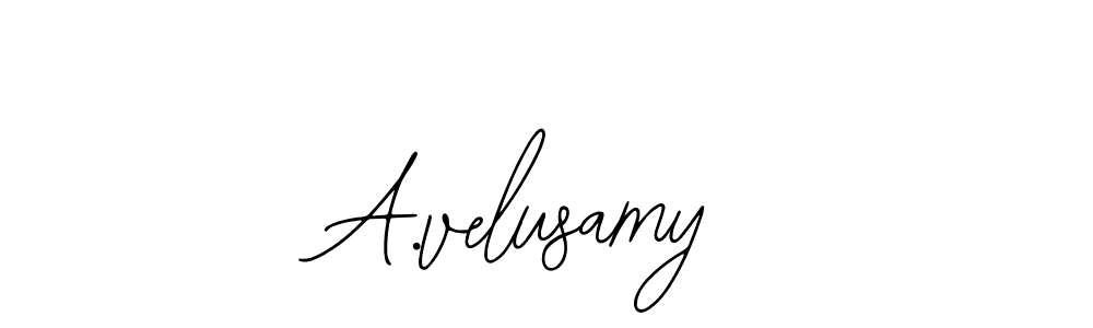 Use a signature maker to create a handwritten signature online. With this signature software, you can design (Bearetta-2O07w) your own signature for name A.velusamy. A.velusamy signature style 12 images and pictures png