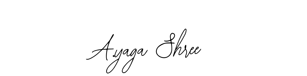 How to make A.yaga Shree signature? Bearetta-2O07w is a professional autograph style. Create handwritten signature for A.yaga Shree name. A.yaga Shree signature style 12 images and pictures png