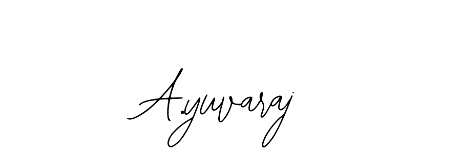 This is the best signature style for the A.yuvaraj name. Also you like these signature font (Bearetta-2O07w). Mix name signature. A.yuvaraj signature style 12 images and pictures png