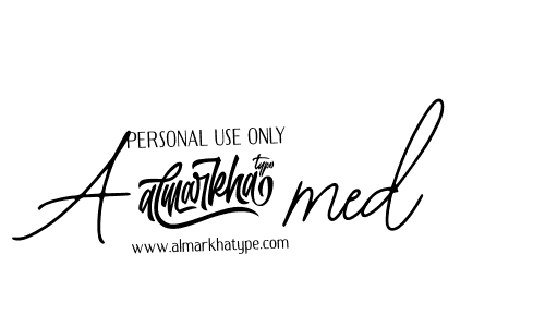 You should practise on your own different ways (Bearetta-2O07w) to write your name (A7med) in signature. don't let someone else do it for you. A7med signature style 12 images and pictures png