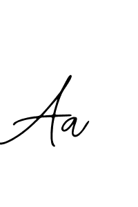 You should practise on your own different ways (Bearetta-2O07w) to write your name (Aa) in signature. don't let someone else do it for you. Aa signature style 12 images and pictures png