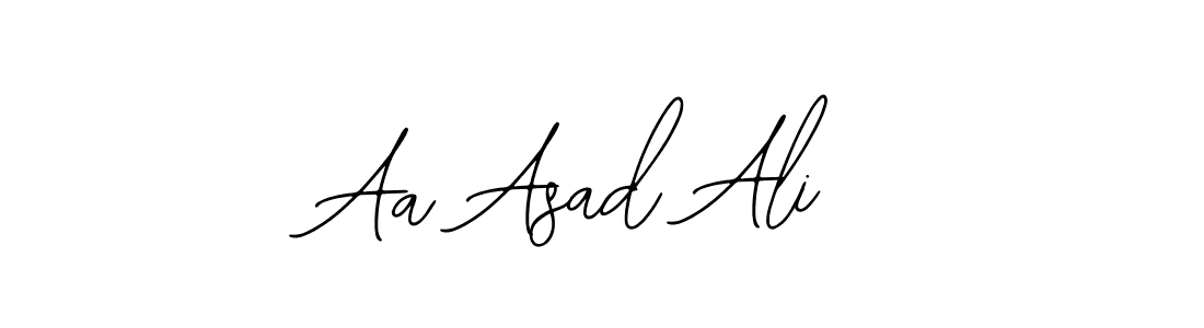 It looks lik you need a new signature style for name Aa Asad Ali. Design unique handwritten (Bearetta-2O07w) signature with our free signature maker in just a few clicks. Aa Asad Ali signature style 12 images and pictures png