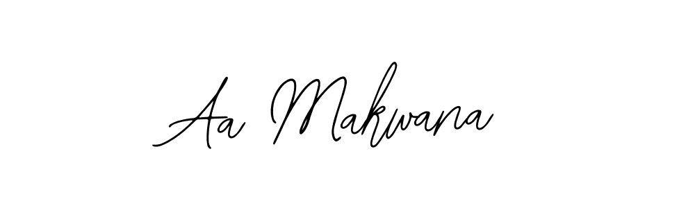 Aa Makwana stylish signature style. Best Handwritten Sign (Bearetta-2O07w) for my name. Handwritten Signature Collection Ideas for my name Aa Makwana. Aa Makwana signature style 12 images and pictures png