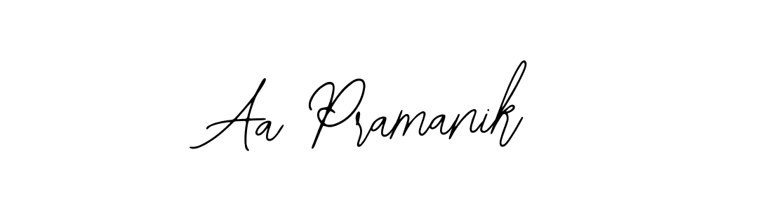 How to make Aa Pramanik signature? Bearetta-2O07w is a professional autograph style. Create handwritten signature for Aa Pramanik name. Aa Pramanik signature style 12 images and pictures png