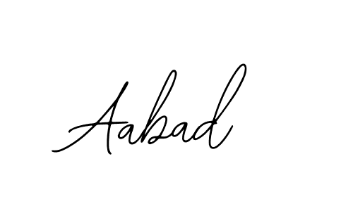 You should practise on your own different ways (Bearetta-2O07w) to write your name (Aabad) in signature. don't let someone else do it for you. Aabad signature style 12 images and pictures png