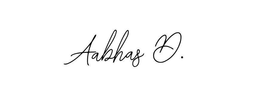 Also we have Aabhas D. name is the best signature style. Create professional handwritten signature collection using Bearetta-2O07w autograph style. Aabhas D. signature style 12 images and pictures png