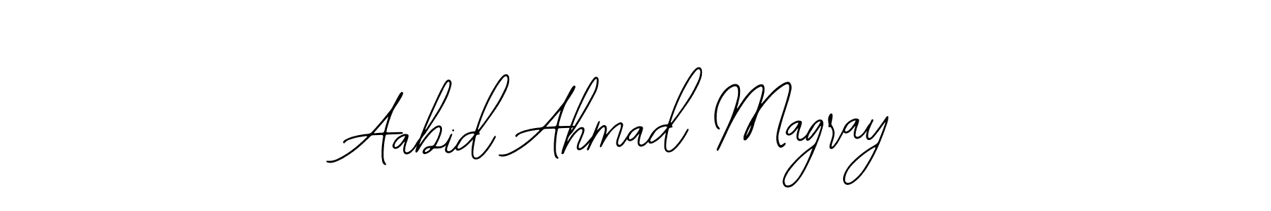 How to make Aabid Ahmad Magray signature? Bearetta-2O07w is a professional autograph style. Create handwritten signature for Aabid Ahmad Magray name. Aabid Ahmad Magray signature style 12 images and pictures png