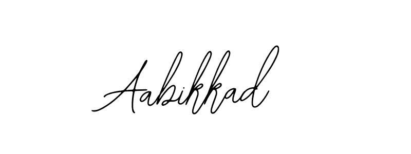 How to make Aabikkad signature? Bearetta-2O07w is a professional autograph style. Create handwritten signature for Aabikkad name. Aabikkad signature style 12 images and pictures png