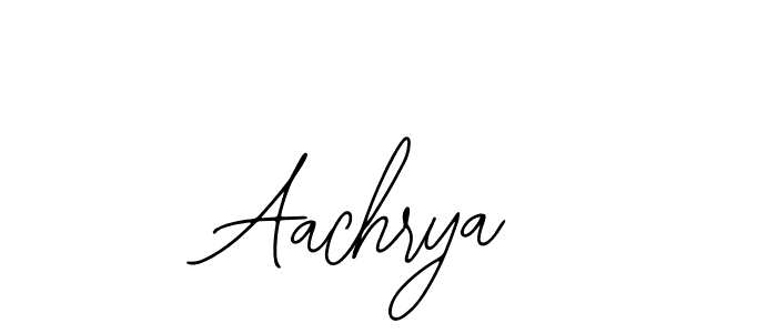 Also we have Aachrya name is the best signature style. Create professional handwritten signature collection using Bearetta-2O07w autograph style. Aachrya signature style 12 images and pictures png