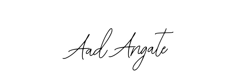 The best way (Bearetta-2O07w) to make a short signature is to pick only two or three words in your name. The name Aad Angate include a total of six letters. For converting this name. Aad Angate signature style 12 images and pictures png