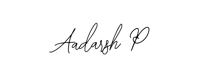 Here are the top 10 professional signature styles for the name Aadarsh P. These are the best autograph styles you can use for your name. Aadarsh P signature style 12 images and pictures png