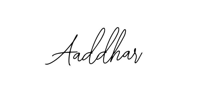 Make a beautiful signature design for name Aaddhar. With this signature (Bearetta-2O07w) style, you can create a handwritten signature for free. Aaddhar signature style 12 images and pictures png