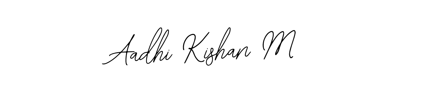 How to Draw Aadhi Kishan M signature style? Bearetta-2O07w is a latest design signature styles for name Aadhi Kishan M. Aadhi Kishan M signature style 12 images and pictures png