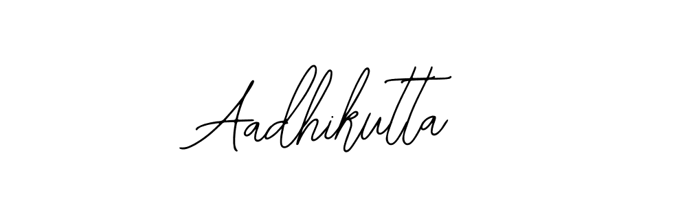 Also You can easily find your signature by using the search form. We will create Aadhikutta name handwritten signature images for you free of cost using Bearetta-2O07w sign style. Aadhikutta signature style 12 images and pictures png