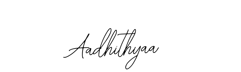 Create a beautiful signature design for name Aadhithyaa. With this signature (Bearetta-2O07w) fonts, you can make a handwritten signature for free. Aadhithyaa signature style 12 images and pictures png