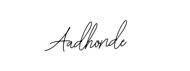 How to make Aadhonde signature? Bearetta-2O07w is a professional autograph style. Create handwritten signature for Aadhonde name. Aadhonde signature style 12 images and pictures png