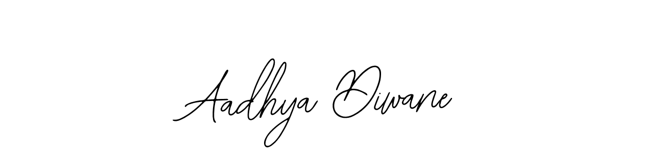 You should practise on your own different ways (Bearetta-2O07w) to write your name (Aadhya Diwane) in signature. don't let someone else do it for you. Aadhya Diwane signature style 12 images and pictures png