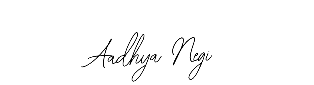 Once you've used our free online signature maker to create your best signature Bearetta-2O07w style, it's time to enjoy all of the benefits that Aadhya Negi name signing documents. Aadhya Negi signature style 12 images and pictures png
