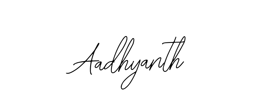 Make a beautiful signature design for name Aadhyanth. Use this online signature maker to create a handwritten signature for free. Aadhyanth signature style 12 images and pictures png