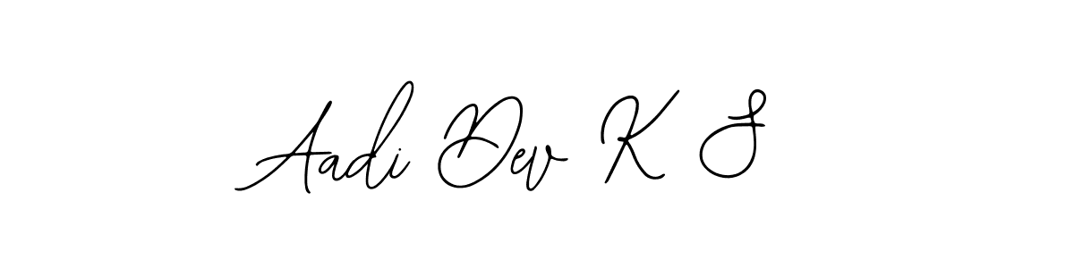 Make a beautiful signature design for name Aadi Dev K S. Use this online signature maker to create a handwritten signature for free. Aadi Dev K S signature style 12 images and pictures png