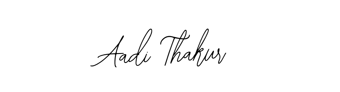 How to make Aadi Thakur signature? Bearetta-2O07w is a professional autograph style. Create handwritten signature for Aadi Thakur name. Aadi Thakur signature style 12 images and pictures png