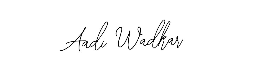 if you are searching for the best signature style for your name Aadi Wadkar. so please give up your signature search. here we have designed multiple signature styles  using Bearetta-2O07w. Aadi Wadkar signature style 12 images and pictures png