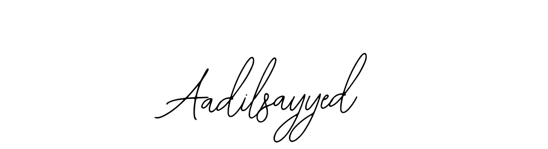 The best way (Bearetta-2O07w) to make a short signature is to pick only two or three words in your name. The name Aadilsayyed include a total of six letters. For converting this name. Aadilsayyed signature style 12 images and pictures png