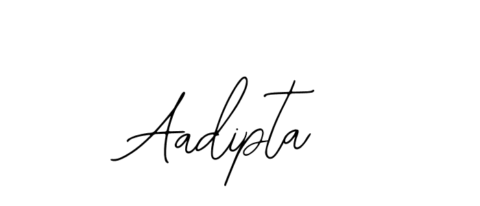 Also we have Aadipta name is the best signature style. Create professional handwritten signature collection using Bearetta-2O07w autograph style. Aadipta signature style 12 images and pictures png