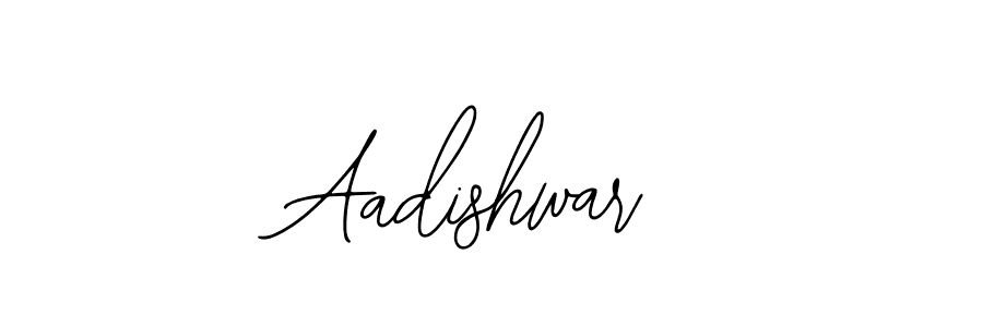 How to make Aadishwar name signature. Use Bearetta-2O07w style for creating short signs online. This is the latest handwritten sign. Aadishwar signature style 12 images and pictures png