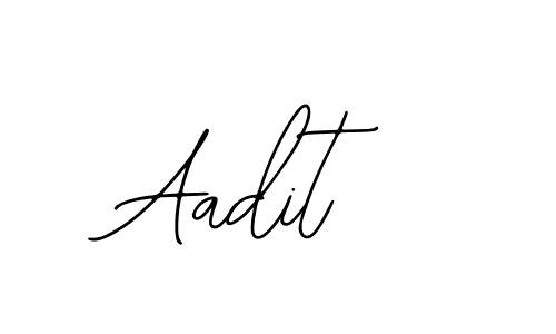 How to Draw Aadit signature style? Bearetta-2O07w is a latest design signature styles for name Aadit. Aadit signature style 12 images and pictures png