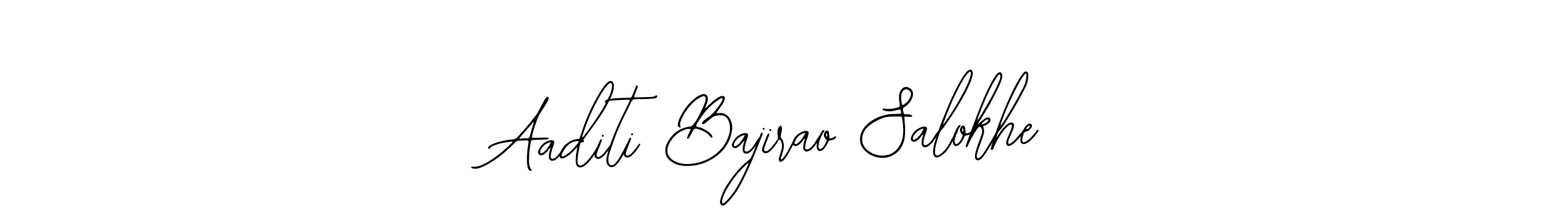 This is the best signature style for the Aaditi Bajirao Salokhe name. Also you like these signature font (Bearetta-2O07w). Mix name signature. Aaditi Bajirao Salokhe signature style 12 images and pictures png