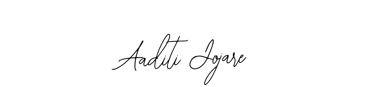 The best way (Bearetta-2O07w) to make a short signature is to pick only two or three words in your name. The name Aaditi Jojare include a total of six letters. For converting this name. Aaditi Jojare signature style 12 images and pictures png