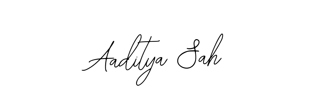 You should practise on your own different ways (Bearetta-2O07w) to write your name (Aaditya Sah) in signature. don't let someone else do it for you. Aaditya Sah signature style 12 images and pictures png