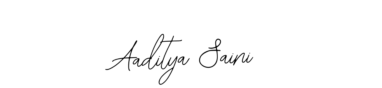 Create a beautiful signature design for name Aaditya Saini. With this signature (Bearetta-2O07w) fonts, you can make a handwritten signature for free. Aaditya Saini signature style 12 images and pictures png