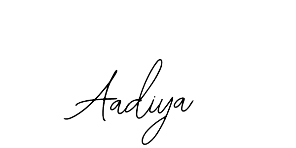 You should practise on your own different ways (Bearetta-2O07w) to write your name (Aadiya) in signature. don't let someone else do it for you. Aadiya signature style 12 images and pictures png