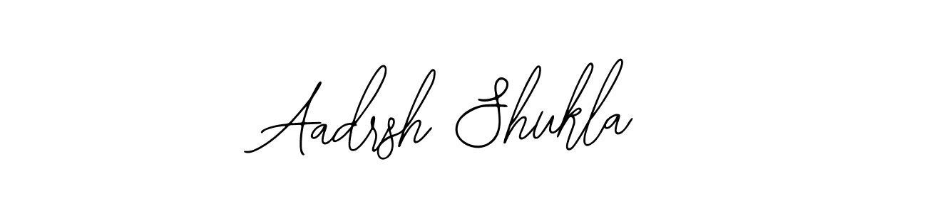 Use a signature maker to create a handwritten signature online. With this signature software, you can design (Bearetta-2O07w) your own signature for name Aadrsh Shukla. Aadrsh Shukla signature style 12 images and pictures png