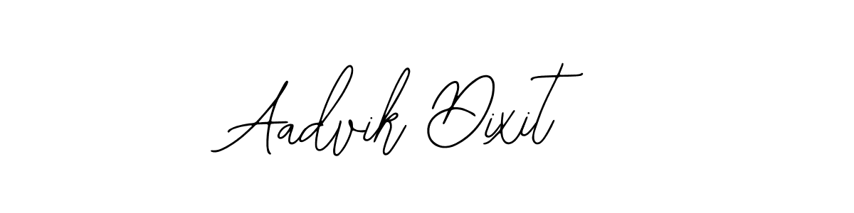 How to make Aadvik Dixit name signature. Use Bearetta-2O07w style for creating short signs online. This is the latest handwritten sign. Aadvik Dixit signature style 12 images and pictures png