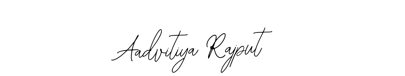 Create a beautiful signature design for name Aadvitiya Rajput. With this signature (Bearetta-2O07w) fonts, you can make a handwritten signature for free. Aadvitiya Rajput signature style 12 images and pictures png