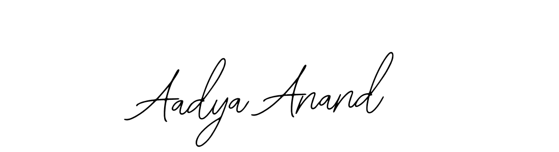 Design your own signature with our free online signature maker. With this signature software, you can create a handwritten (Bearetta-2O07w) signature for name Aadya Anand. Aadya Anand signature style 12 images and pictures png