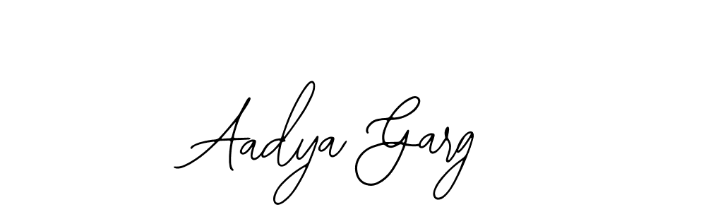 How to make Aadya Garg signature? Bearetta-2O07w is a professional autograph style. Create handwritten signature for Aadya Garg name. Aadya Garg signature style 12 images and pictures png